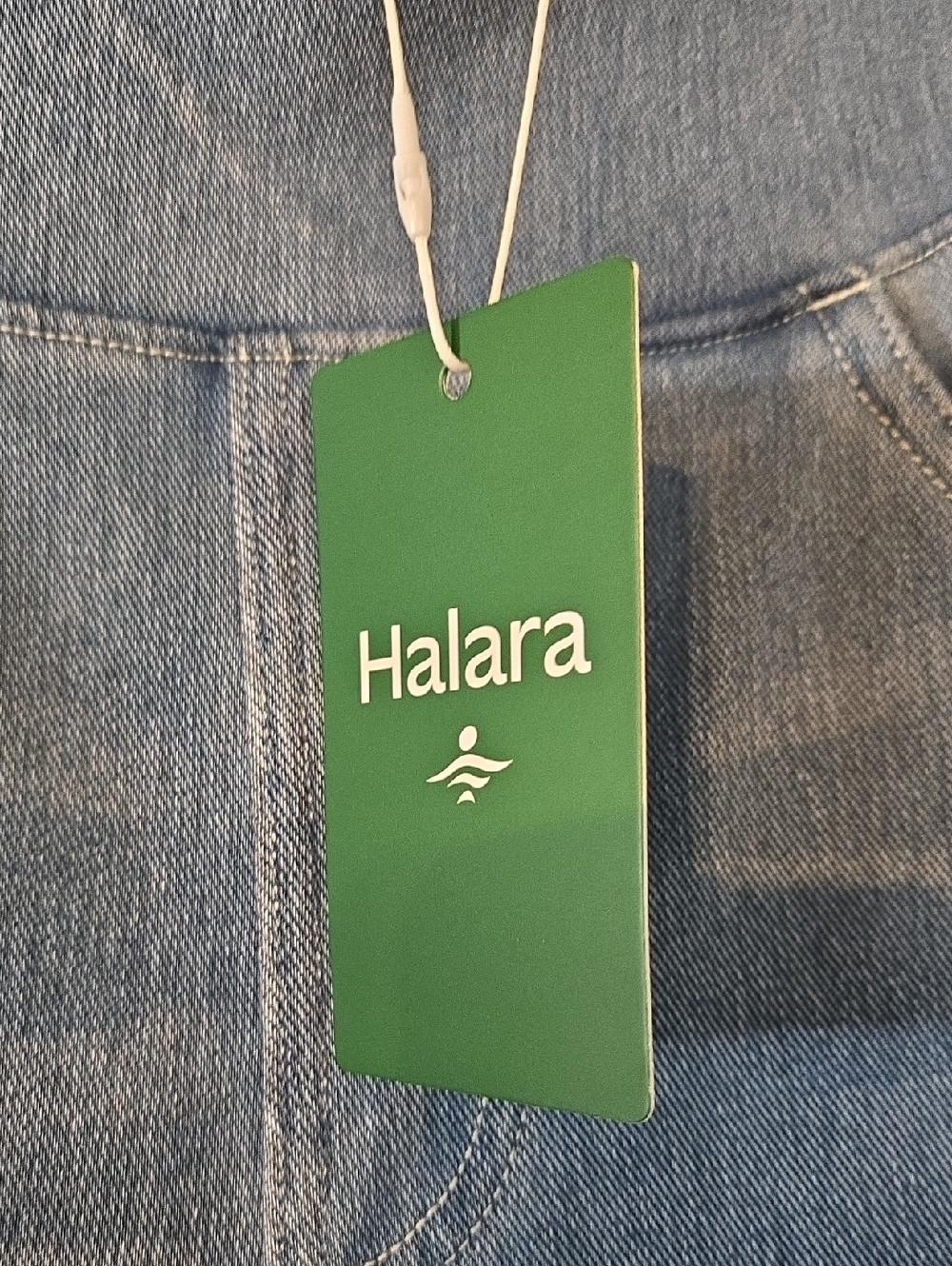 HALARA Light Blue Wide-Leg Jeans - Picture 2 of 5